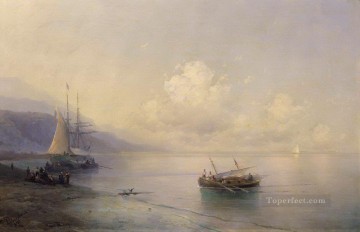 Ivan Konstantinovich Aivazovsky Painting - seascape 1898 Romantic Ivan Aivazovsky Russian